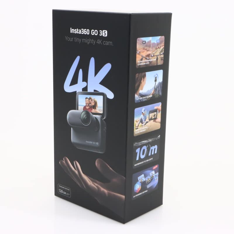 Insta360 GO 3S (128GB) ミッドナイトブラック CINSAATAGO3S13