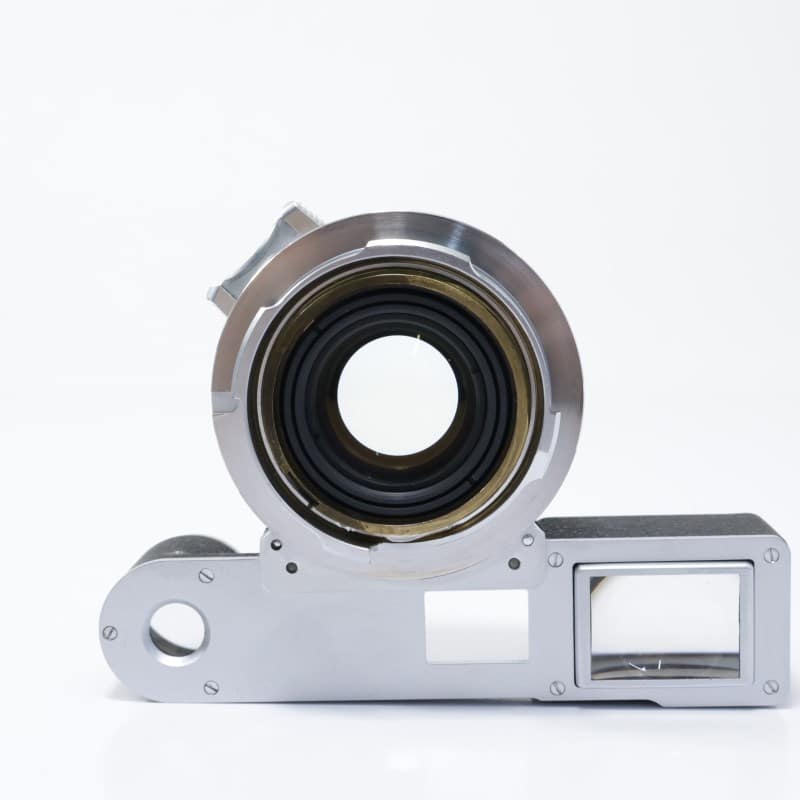 Leica ズミクロン M 35mm F2 M3用メガネ付 シルバー 8枚玉 AB-ランク