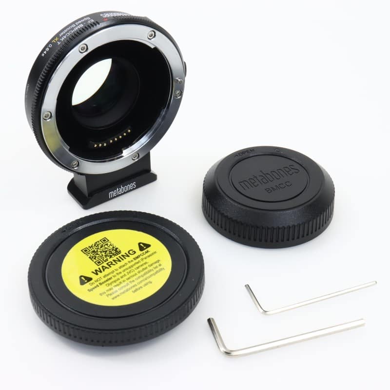 MB_SPEF-m43-BT9 [BMPCC4K用電子接点付キヤノンEF T SPEED BOOSTER XL 0.64x]