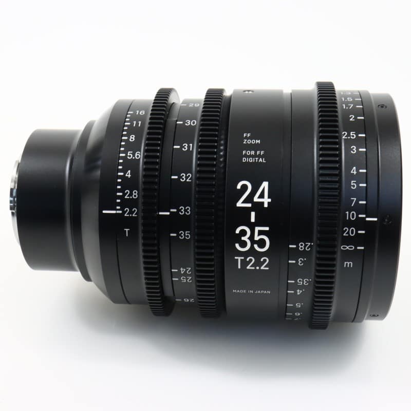 24-35mm T2.2 FF/E meter [FF Zoom Line 24-35mm T2.2 Eマウント メートル表示]