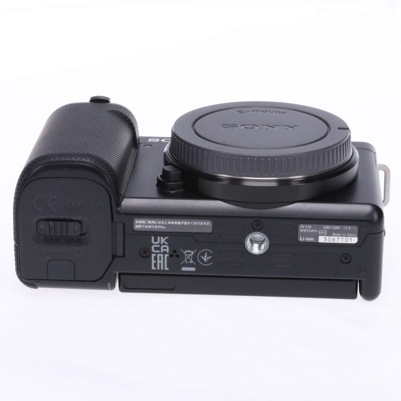 SONY VLOGCAM ZV-E10 ボディ ブラック ZV-E10B AB+ランク 中古｜フジヤ