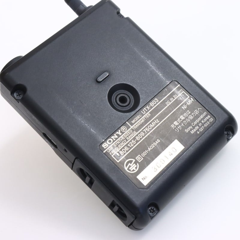 UWP-D11 ワイヤレスマイクロホンパッケージ
