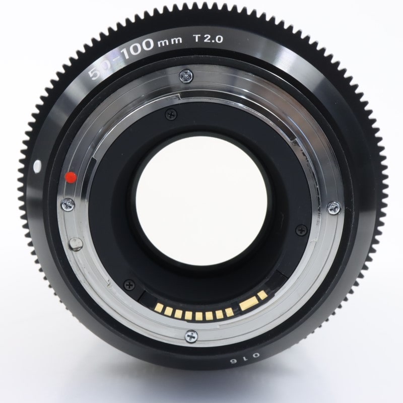 50-100mm T2/EF feet [High Speed Zoom Line 50-100mm T2 EFマウント フィート表示]