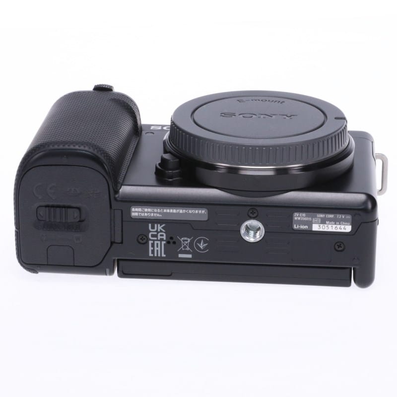 SONY VLOGCAM ZV-E10 ボディ ブラック ZV-E10B AB-ランク 中古｜フジヤ