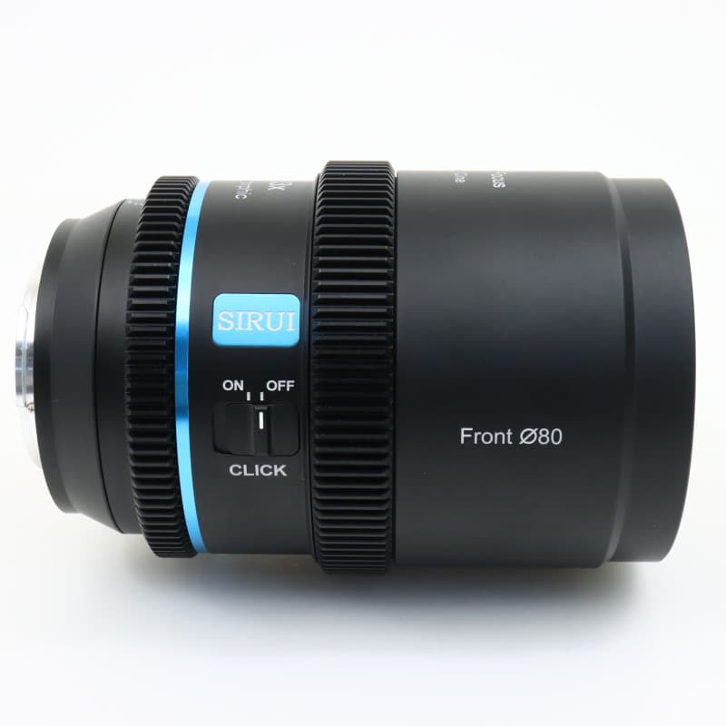 オートフォーカスアナモルフィックレンズ T1.8 S35 40mm E/ブルー 40AF133X-EB-JP