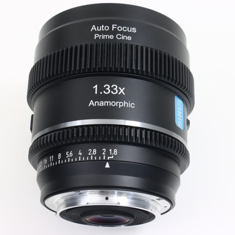 オートフォーカスアナモルフィックレンズ T1.8 S35 20mm L/ナチュラル 20AF133X-LN