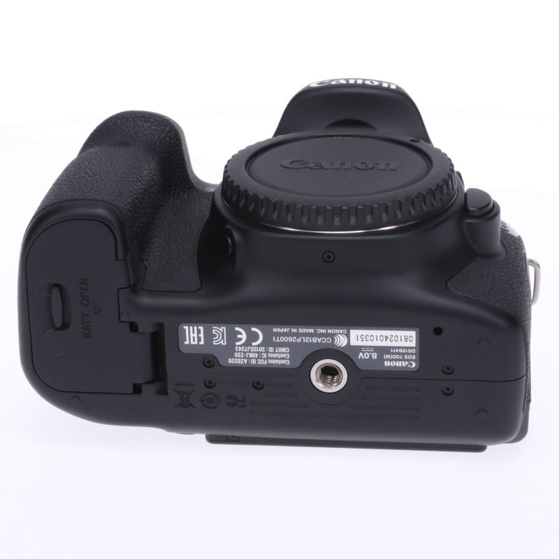 Canon EOS 70D ボディー AB-ランク 中古｜フジヤカメラ