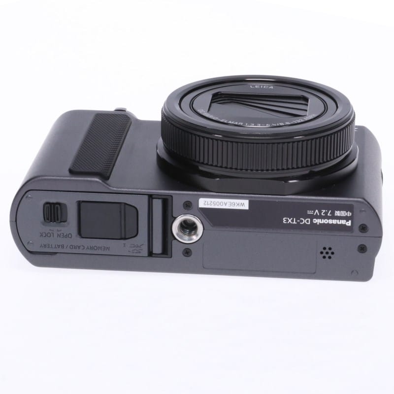 Panasonic LUMIX TX-3 グラファイトシルバー DC-TX3-S ABランク 中古