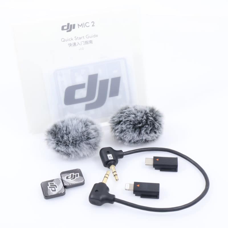 DJI DJI Mic 2 (トランスミッター×2 + レシーバー×1 + 充電ケース