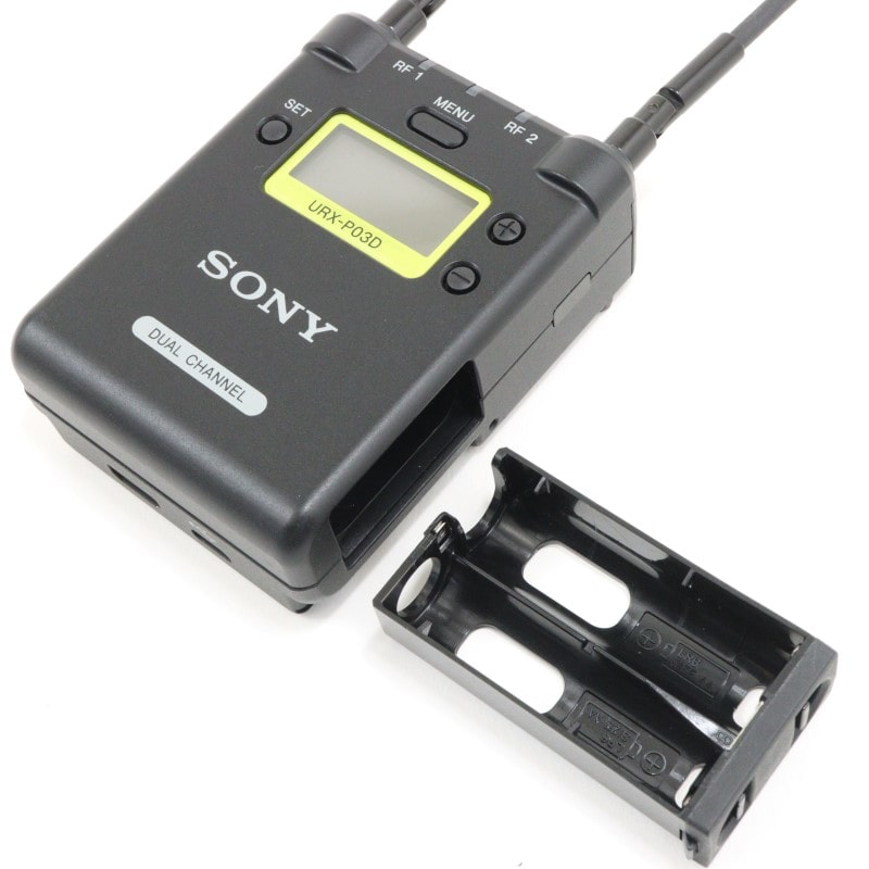 SONY (ソニー) URX-P03D [UHFシンセサイザーダイバーシティチューナー]｜マイク・ミキサー・音声レコーダー (Microphone  Mixer Voice recorder)ワイヤレスマイク (Wireless Microphones)｜中古｜フジヤカメラネットショップ