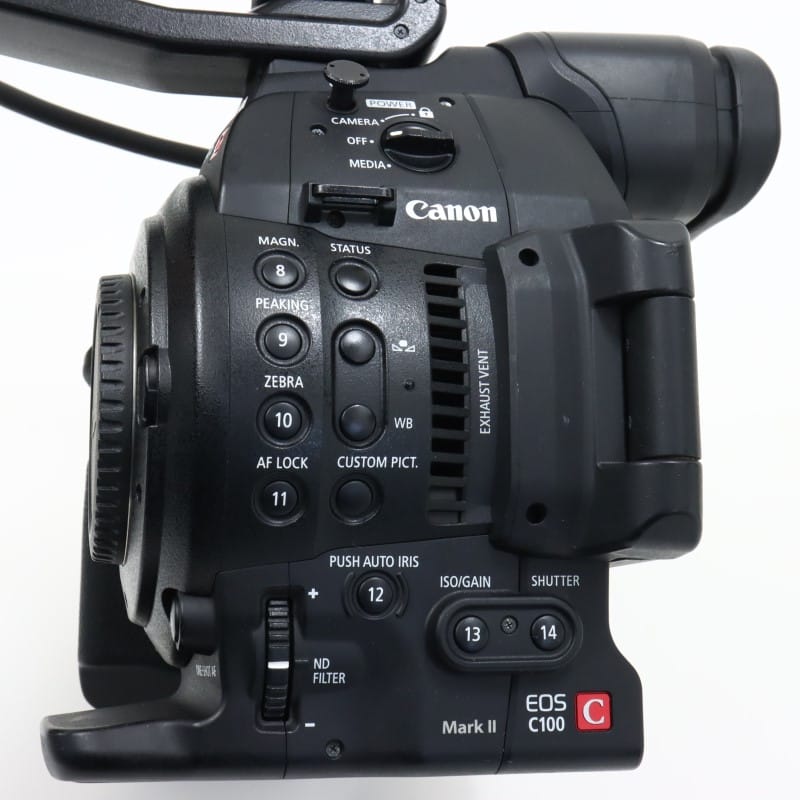 EOS C100 Mark II ボディー(EFマウント) [デジタルシネマカメラ]