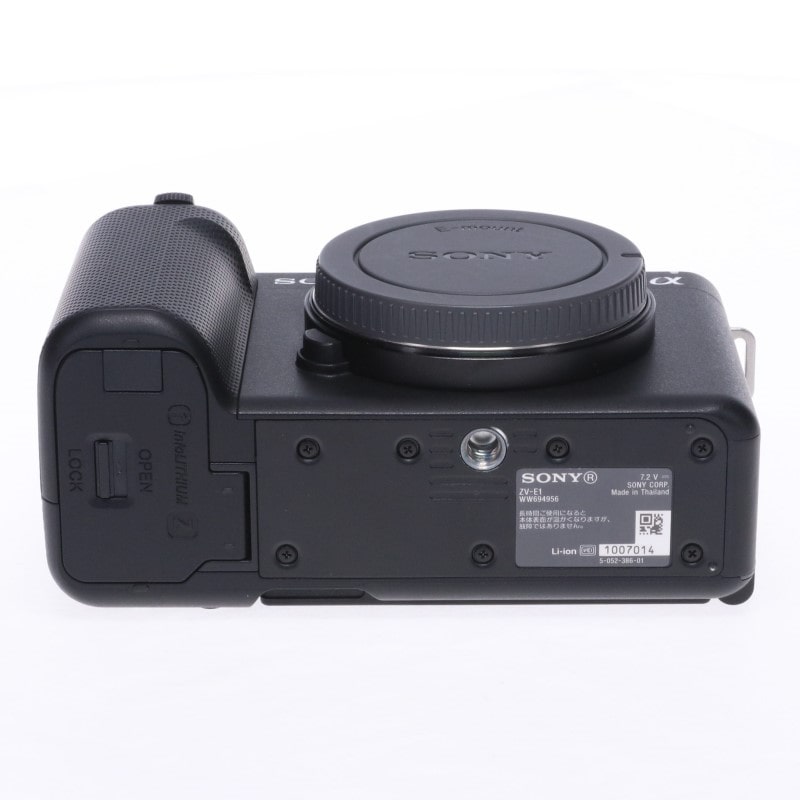 SONY - 美品　SONY VLOGCAM ZV-E1 ボディ ブラック SONY VLOGCAM ZV-E1 ボディ ブラック ZV-E1B｜新品通販フジヤカメラ