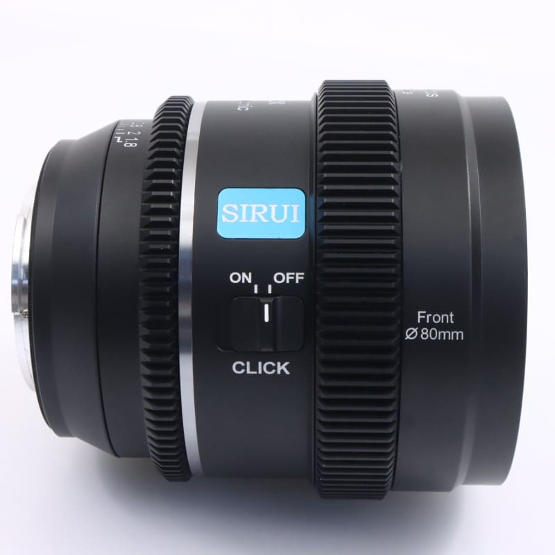オートフォーカスアナモルフィックレンズ T1.8 S35 20mm E/ナチュラル 20AF133X-EN-JP