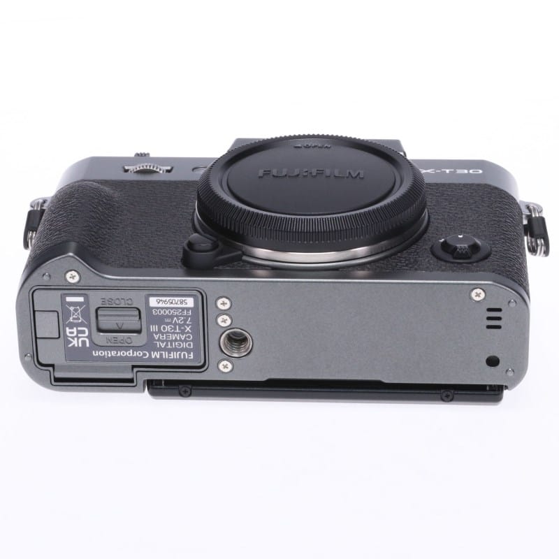 FUJIFILM X-T30 III ボディ チャコールシルバー 日本語・英語版