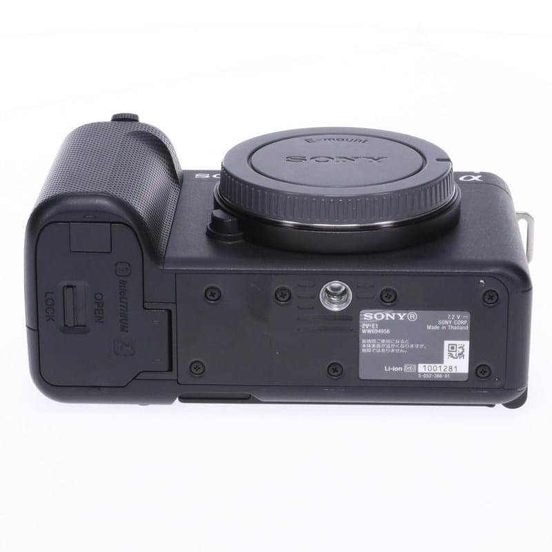 SONY VLOGCAM ZV-E1 ボディ ブラック ZV-E1B AB-ランク 中古｜フジヤカメラ