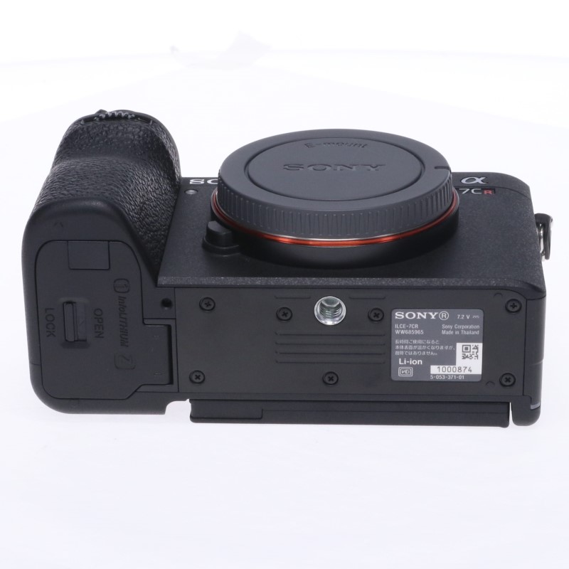 SONY α7CR ブラック ILCE-7CR B 中古 C2120197163499｜フジヤカメラ