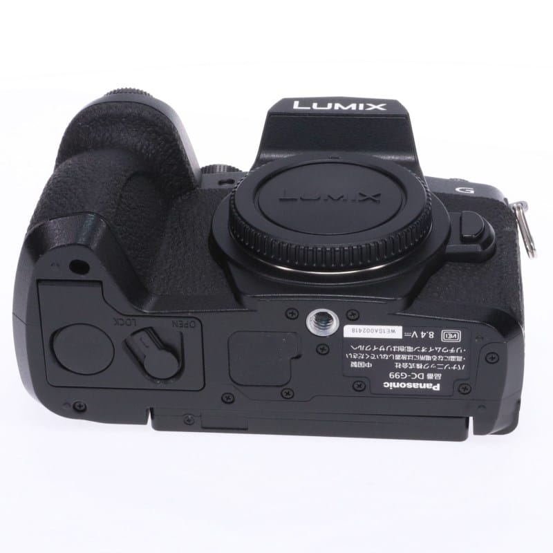 【在庫処分セール】 パナソニック Panasonic LUMIX DC-G99 Panasonic LUMIX G99 ボディ DC-G99-K AB-ランク 中古｜フジヤカメラ
