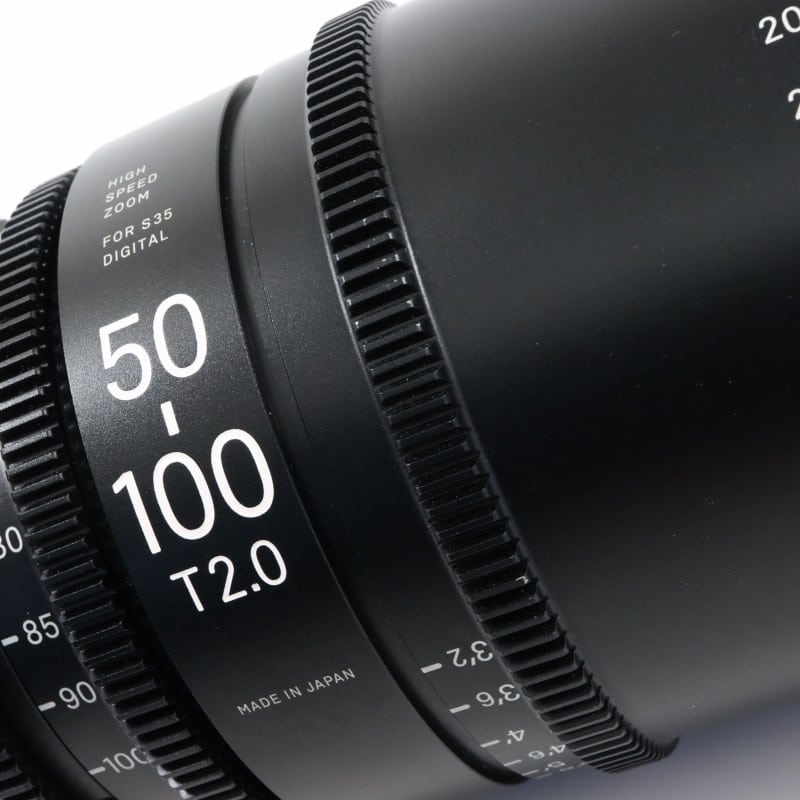 50-100mm T2/E feet [High Speed Zoom Line 50-100mm T2 Eマウント フィート表示]