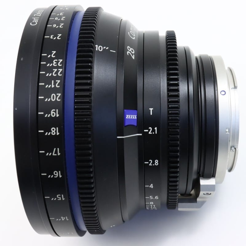 CP.2 28mm/T2.1 EF Feet [Compact Prime CP.2 EFマウント フィート表示]