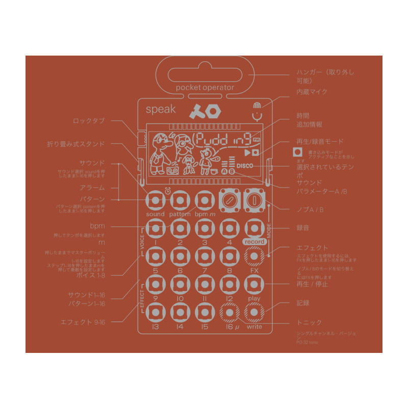 PO-35 speak TE010AS035