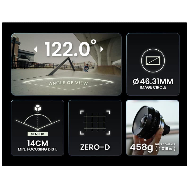 12mm T2.9 Lite Zero-D VV Cine Sony E LAO0777