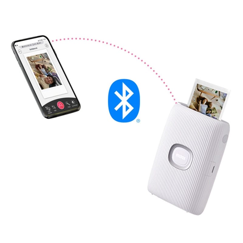 富士フイルム instax mini Link 2 クレイホワイト｜フジヤカメラ
