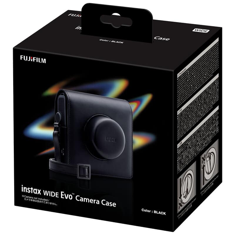 instax WIDE Evo用 カメラケース ブラック