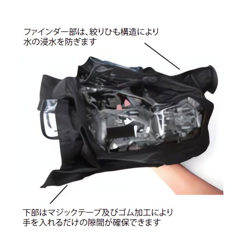 RCS-UX180 パナソニックカメラレコーダ用レインジャケット