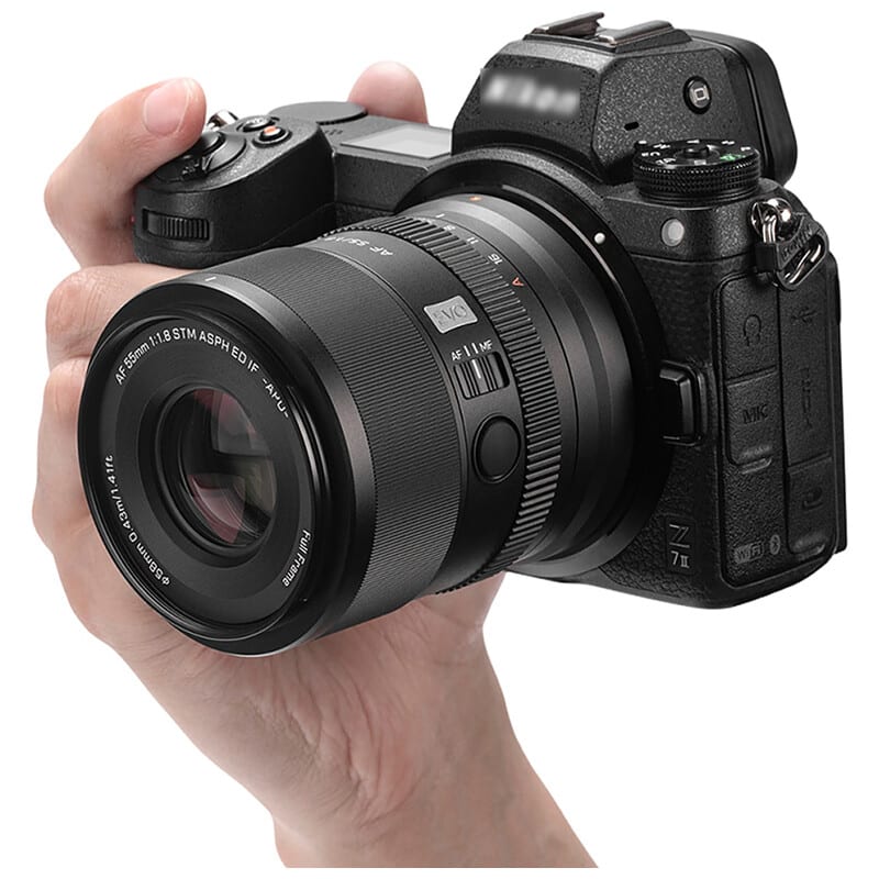 AF 55mm F1.8 EVO ニコンZマウント