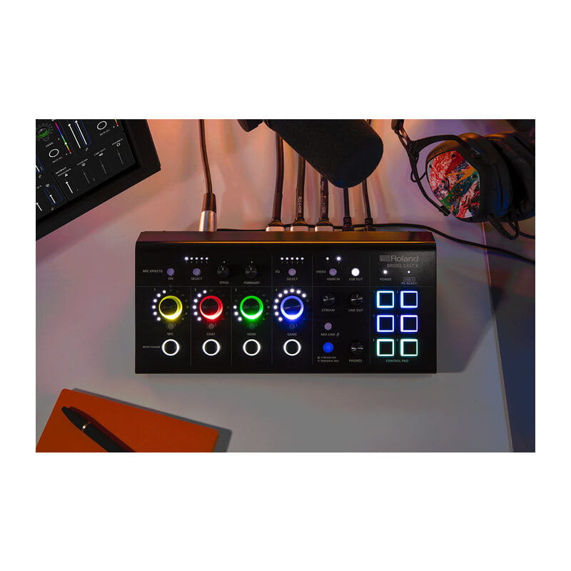 BRIDGE CAST X DUAL BUS STREAMING MIXER
