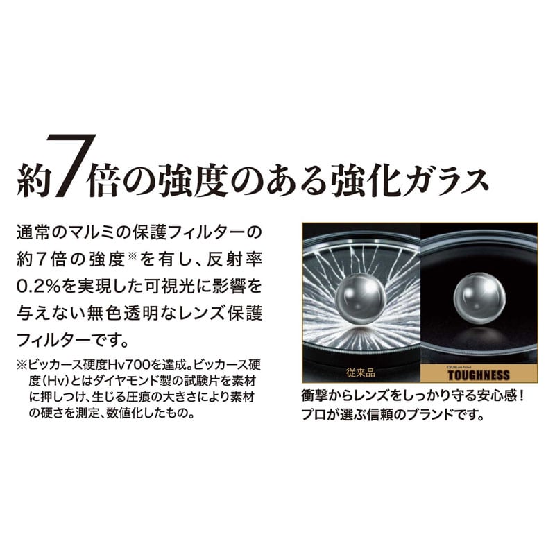 77mm EXUS Lens Protect TOUGHNESS