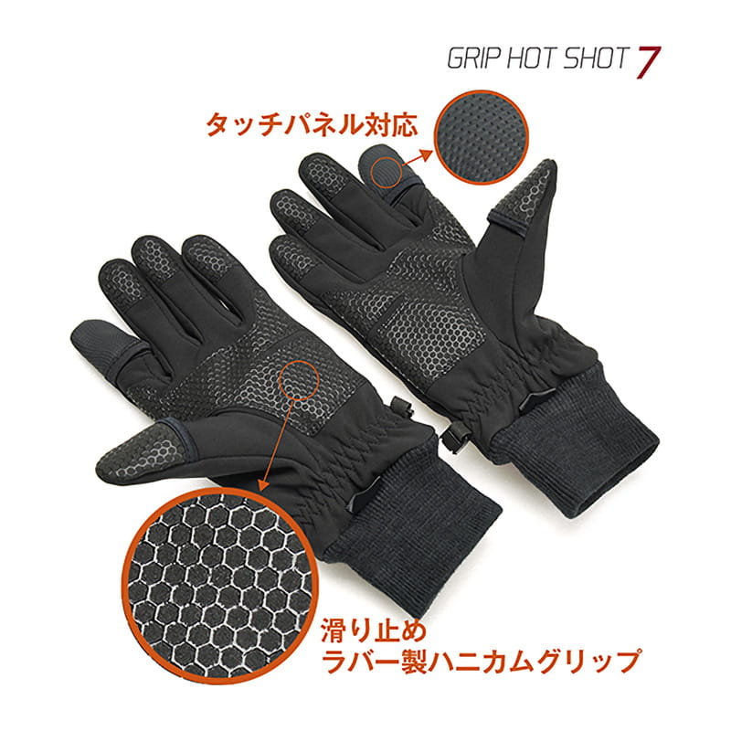 カメラマングローブ Grip Hot Shot 7 Lサイズ