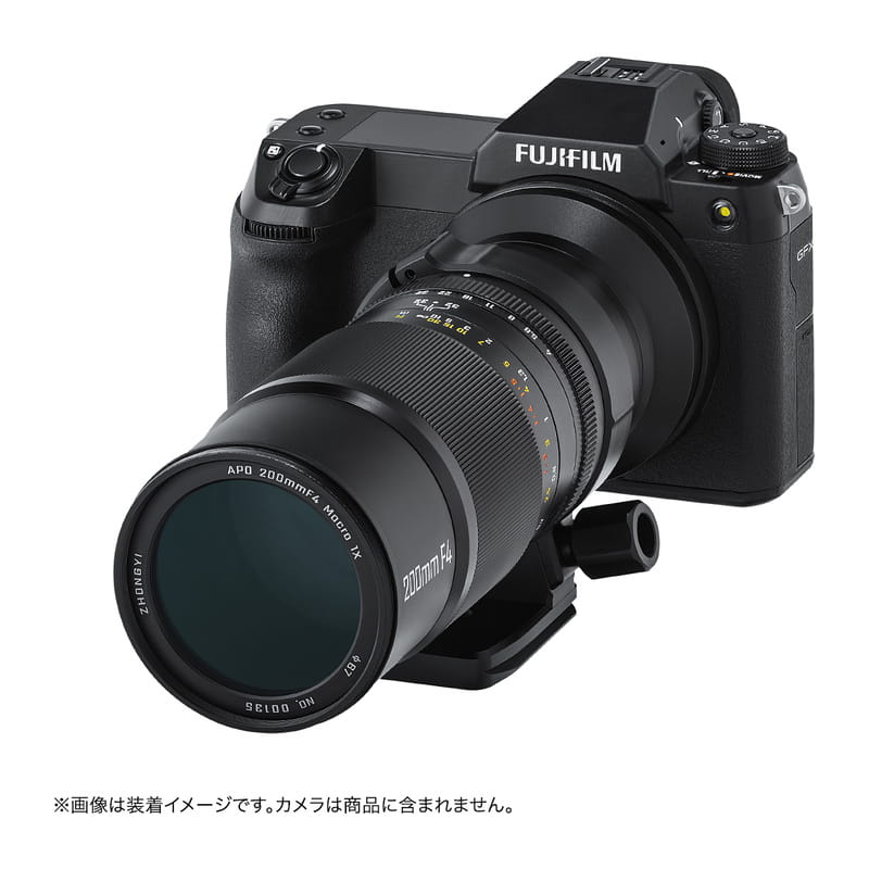 APO 200mm F4 MACRO 1X 富士フイルムGFX Gマウント