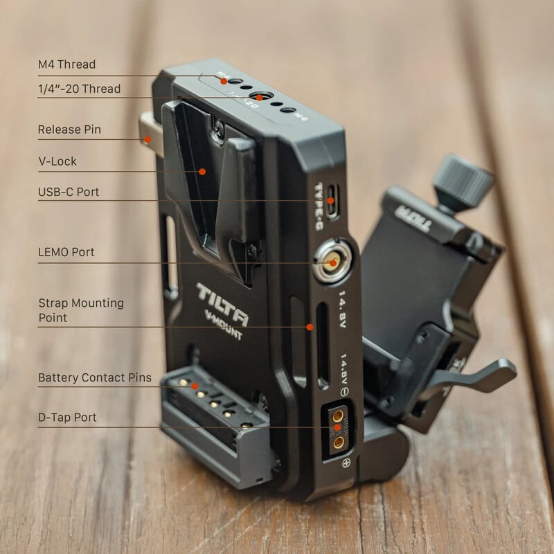 Camera Cage for Nikon ZR Power Kit - Black TA-T98-C-B