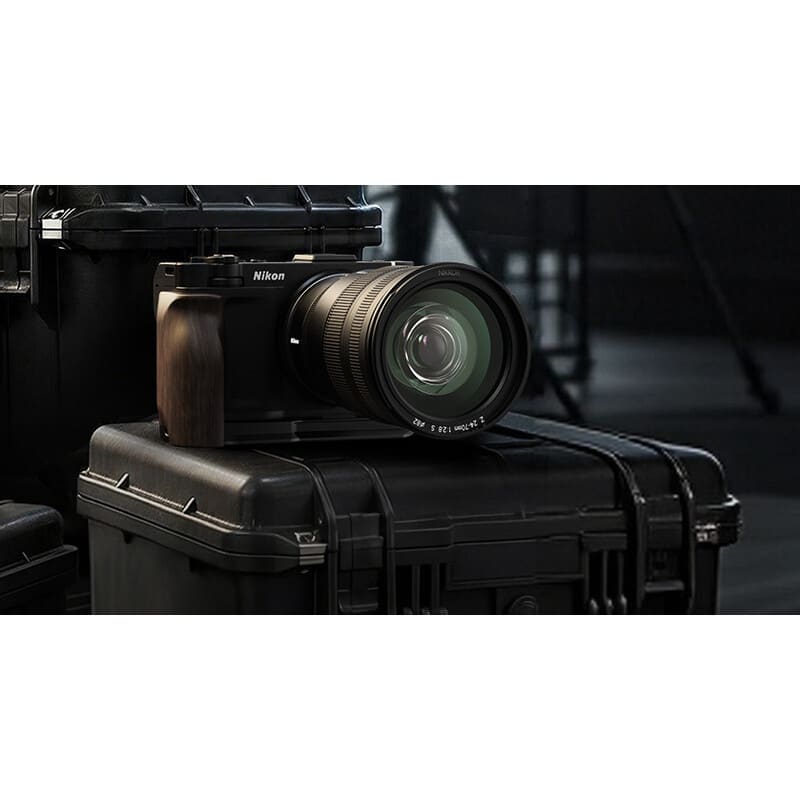 Nikon ZR用 Nikon ZR用木製ハンドル付きL字型マウントプレート 5906