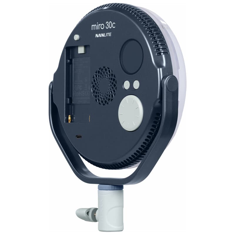 miro 30c フルカラー丸型パネルライト(ミッドナイトブルー)