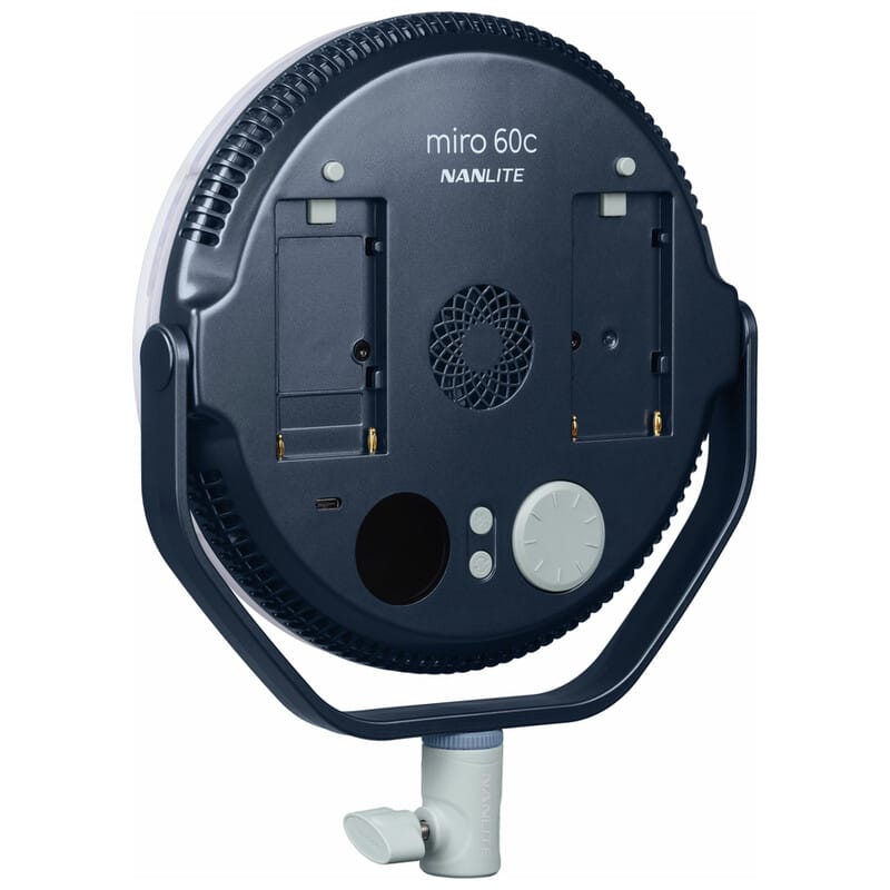 miro 60c フルカラー丸型パネルライト（ミッドナイトブルー）