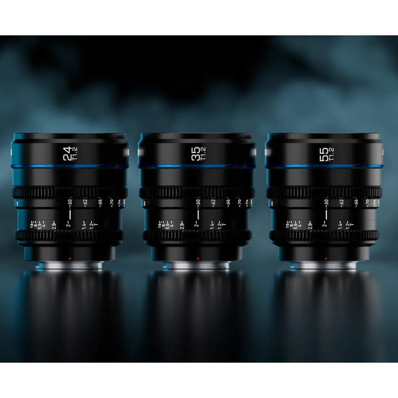 Night Walker 24/35/55mm T1.2 APS-C/S35 3本セット L/ブラック MS-3SLB-JP