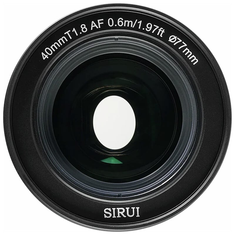 オートフォーカスアナモルフィックレンズ 40mm T1.8 1.33x S35 Z/ブルー 40AF133X-ZB-JP