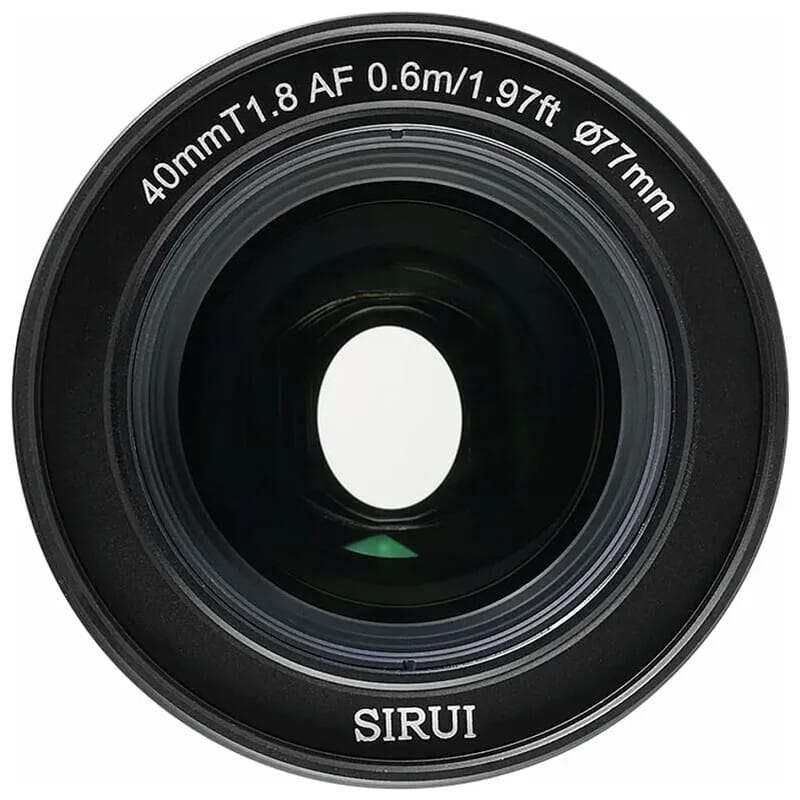 オートフォーカスアナモルフィックレンズ 40mm T1.8 1.33x S35 L/ナチュラル（2025年5月25日発売予定）