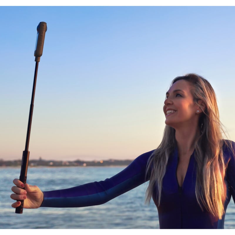 Insta360 114cm見えない自撮り棒 ブラック CINSAAVF