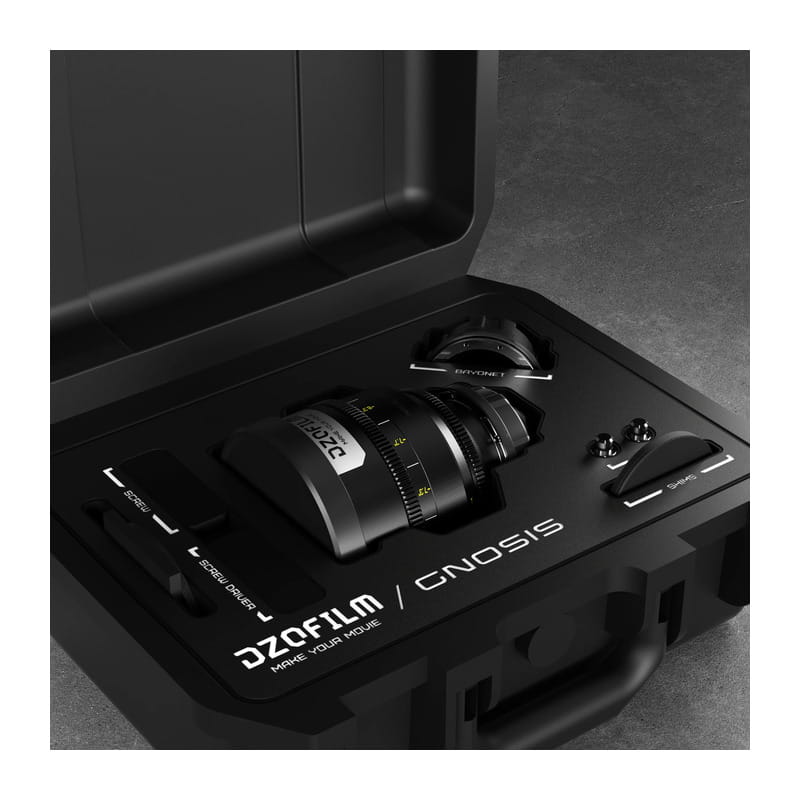 Gnosis Macro 32mm T2.8 メートル表示プライムレンズ(ハードケース付) DZO-G3228LPLM