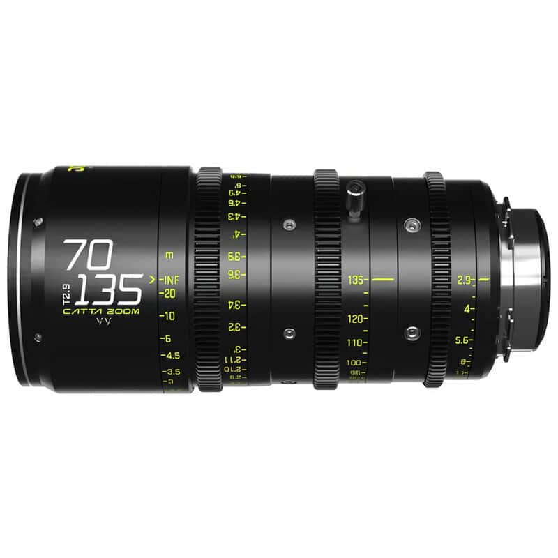 Catta Ace Zoom シネマズームレンズ バンドル PL/EFマウント18-35mm&35-80mm&70-135mm T2.9 ブラック DZO-FFCattaA3-BUNDLE