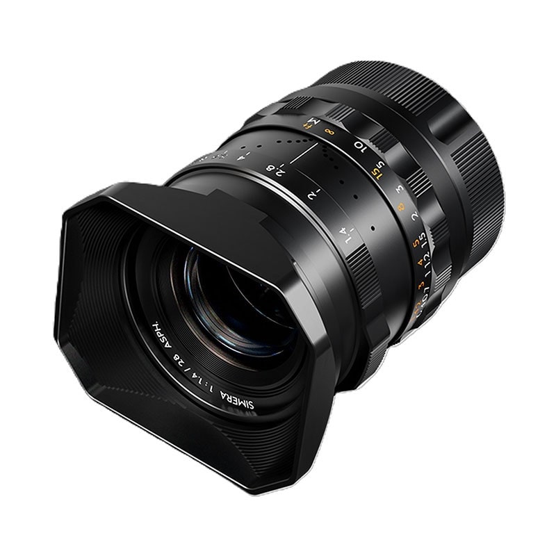 Simera 28mm F1.4 ライカ Mマウント ブラック