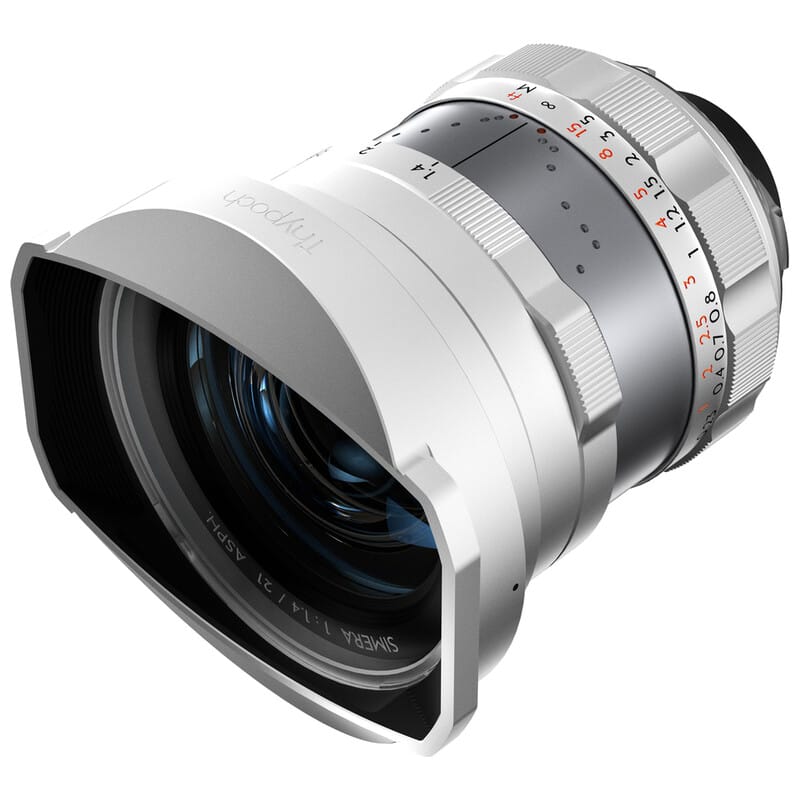 Simera 21mm f1.4 ライカMマウント シルバー TP-S21M-SR