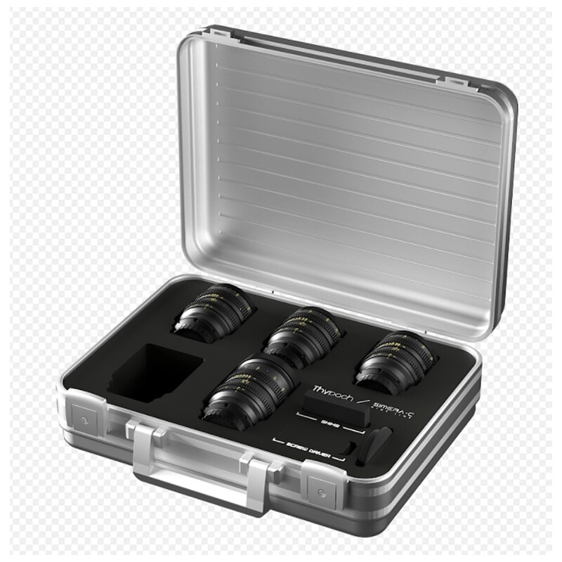 Simera-C 28mm/35mm/50mm/75mm 4-lens kit T1.5 Eマウント ブラック TP-SC4P-E
