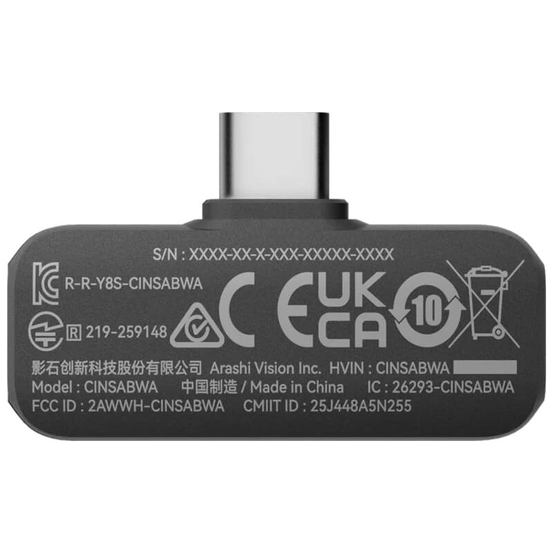 Insta360 Mic Air (送信機1台 + 受信機1台) CINSABWA