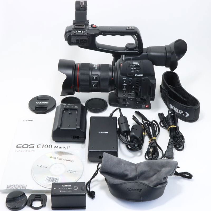 うのにもお得な情報満載 Canon レンズセット シネマカメラ C100 Eos キヤノン