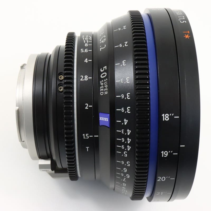CP.2 50mm/T2.1 EF Feet [Compact Prime CP.2 EFマウント フィート表示]