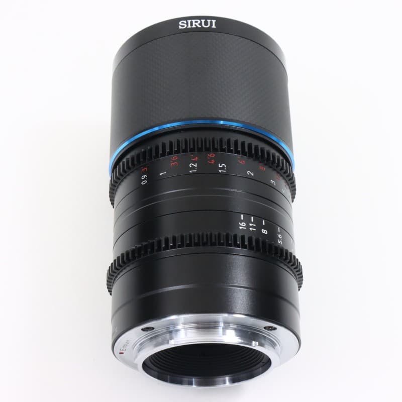 50mm T2.9 Full カーボン アナモルフィックレンズ E/ブルー Saturn E50B-JP